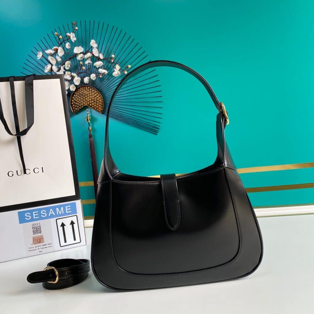 GUCCI JACKIE 1961 SMALL SHOULDER BAG 636709 10O0G 1000 - Image 5