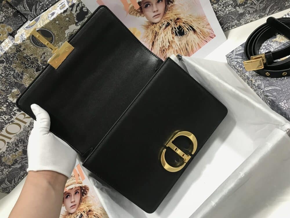 Alternative view of DIOR 30 MONTAIGNE BAG BLACK 24CM M9203UMOS_M911