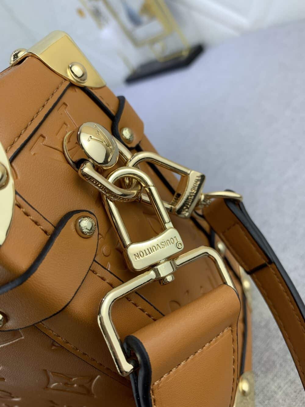 LOUIS VUITTON SIDE TRUNK BROWN 21CM M21741 - Image 9