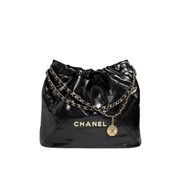 CHANEL 22 HANDBAG BLACK AS3261