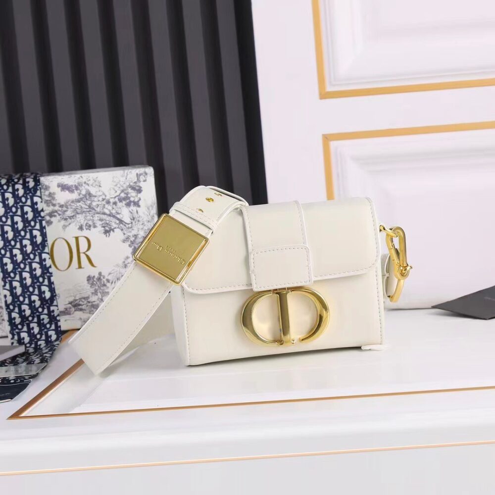 Alternative view of DIOR 30 MONTAIGNE MINI BAG WHITE 19CM