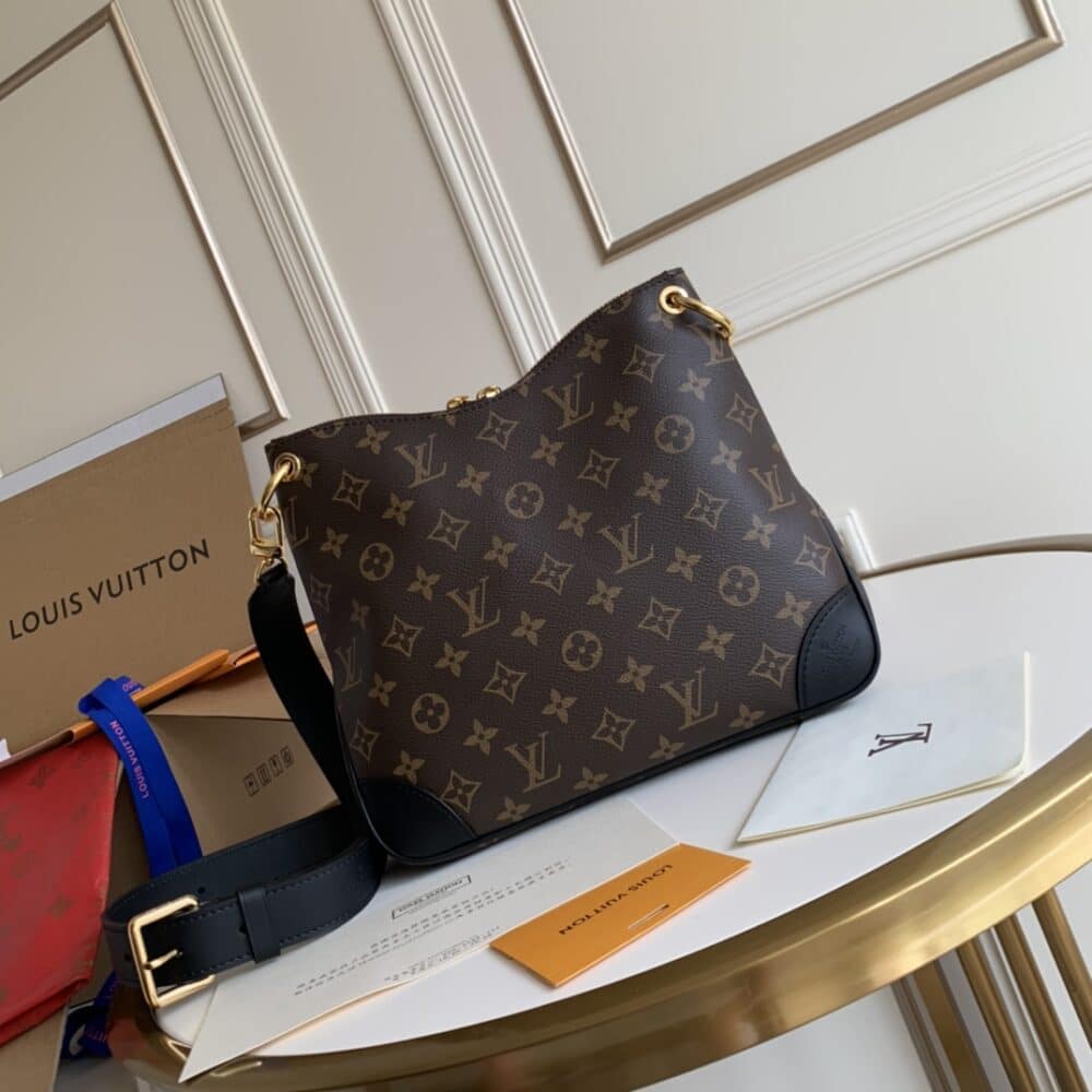 LOUIS VUITTON ODÉON  PM BLACK 28CM M45353 - Image 3
