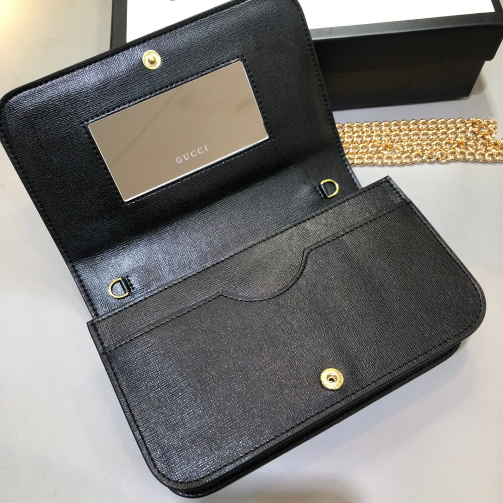 GUCCI HORSEBIT 1955 WALLET WITH CHAIN WHITE 20CM 621892 0YK0G 1000 - Image 4