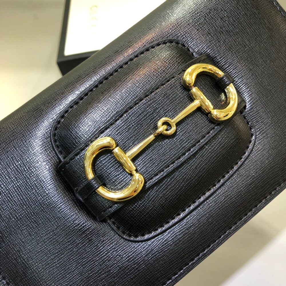 GUCCI HORSEBIT 1955 WALLET WITH CHAIN WHITE 20CM 621892 0YK0G 1000 - Image 6