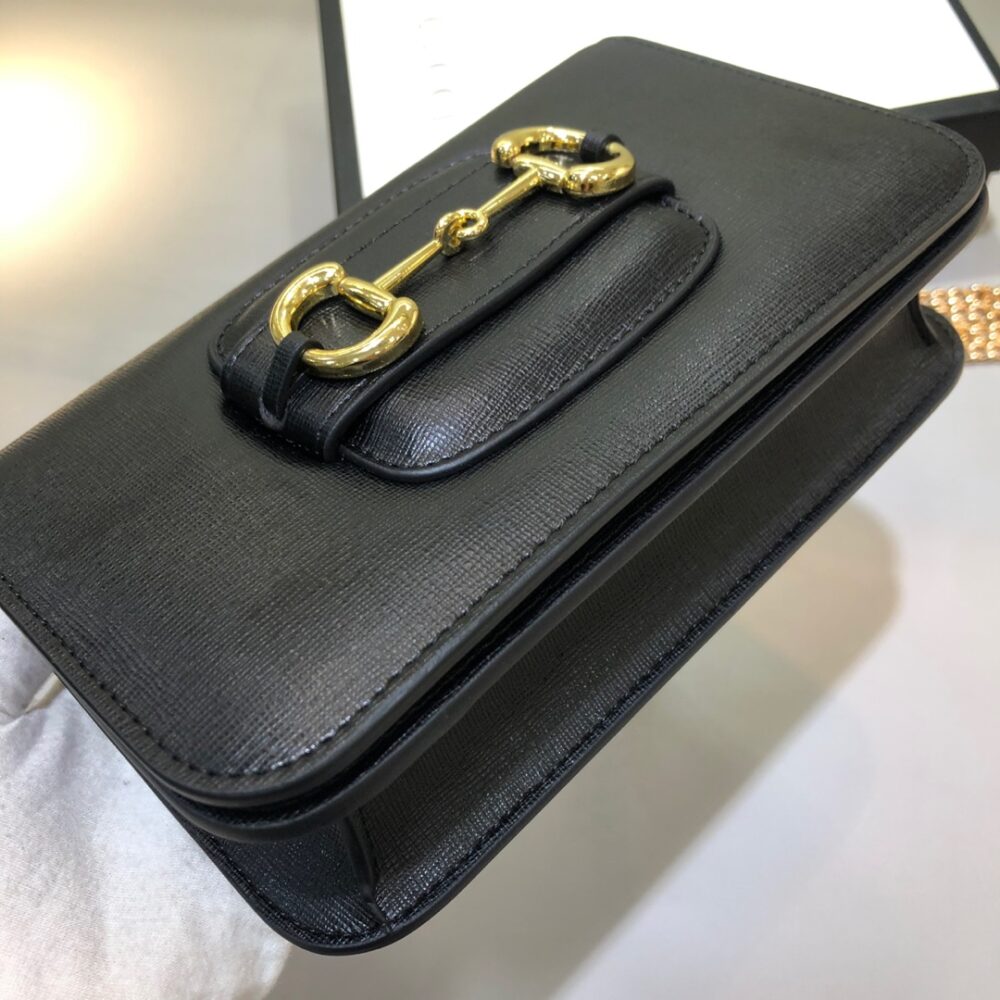 GUCCI HORSEBIT 1955 WALLET WITH CHAIN WHITE 20CM 621892 0YK0G 1000 - Image 7