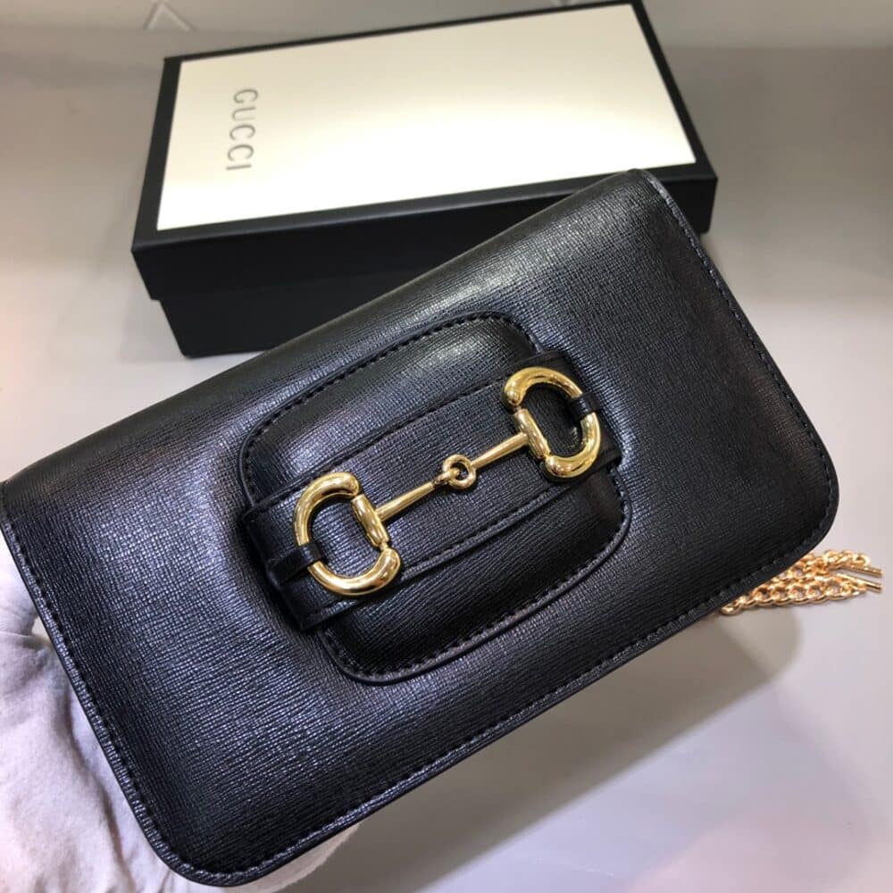 GUCCI HORSEBIT 1955 WALLET WITH CHAIN WHITE 20CM 621892 0YK0G 1000 - Image 8