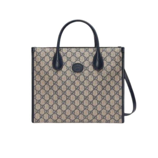 GUCCI TOTE BAG WITH INTERLOCKING G 31CM 659983 K9GSN 4075