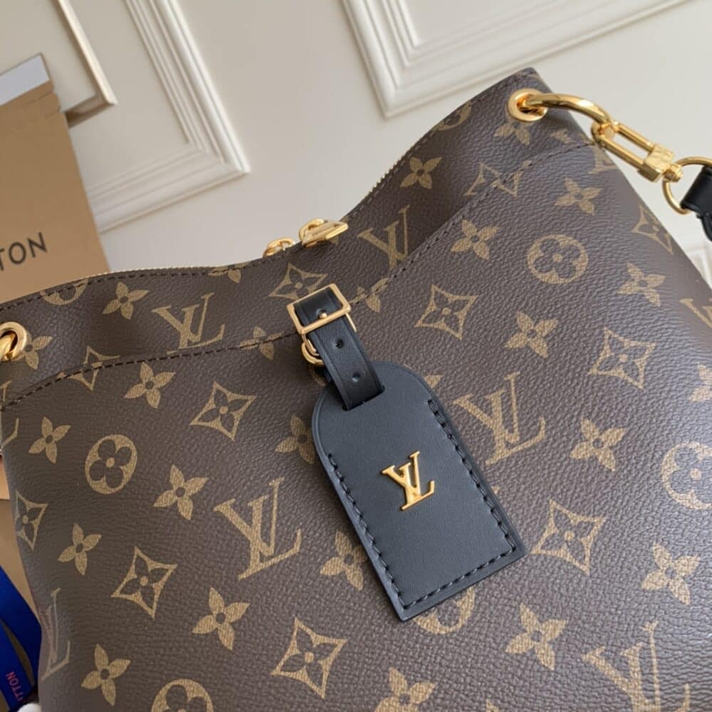LOUIS VUITTON ODÉON  PM BLACK 28CM M45353 - Image 5