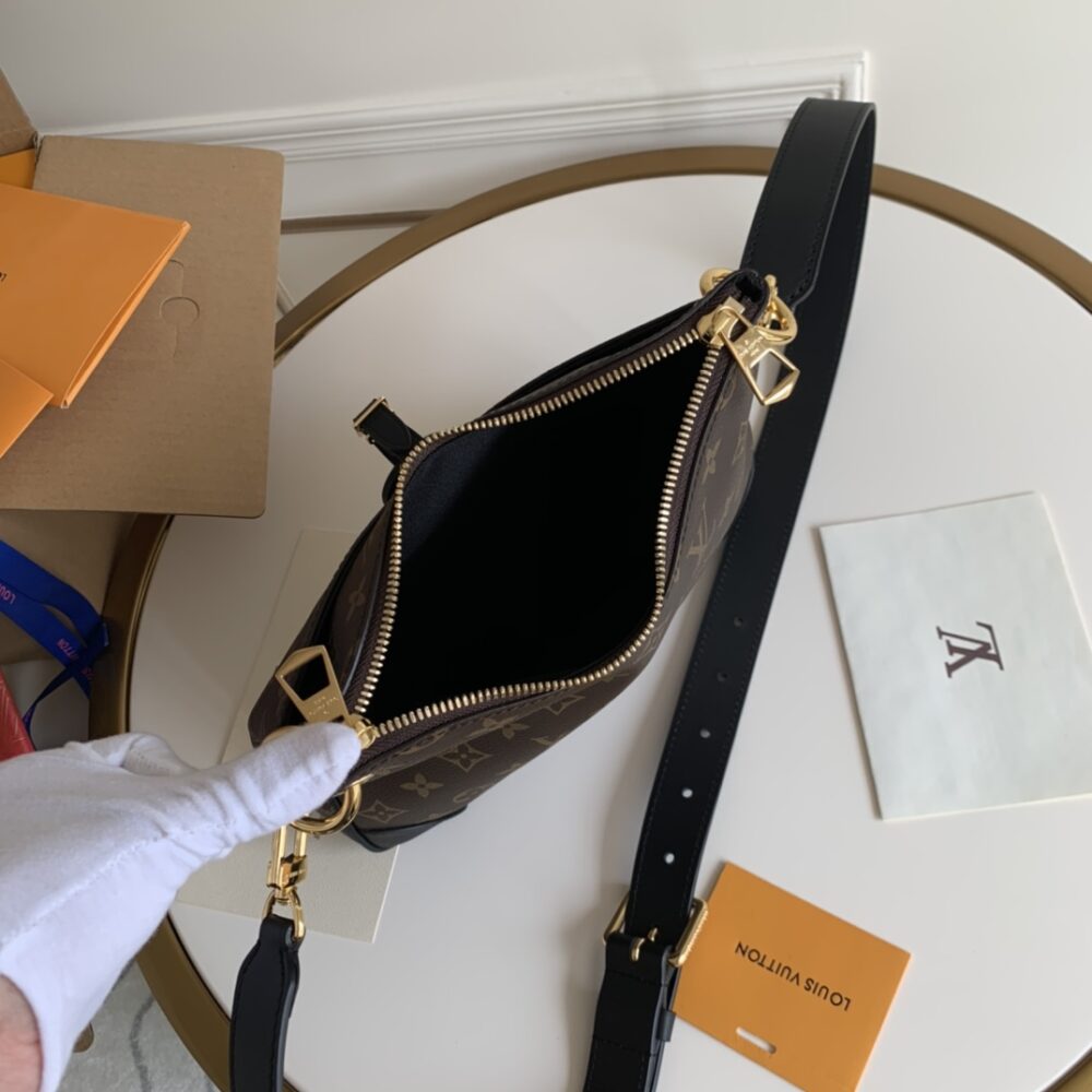 LOUIS VUITTON ODÉON  PM BLACK 28CM M45353 - Image 7