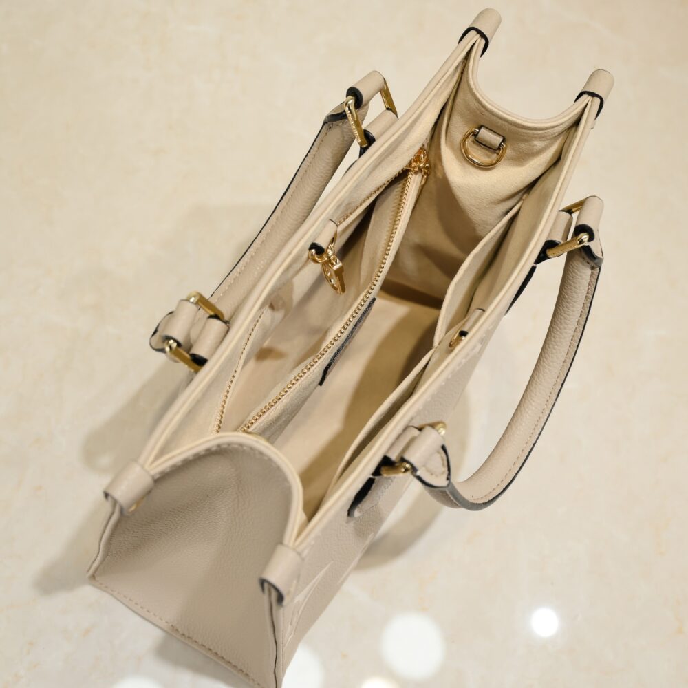 LOUIS VUITTON ONTHEGO PM 25CM BEIGE M45779 - Image 5