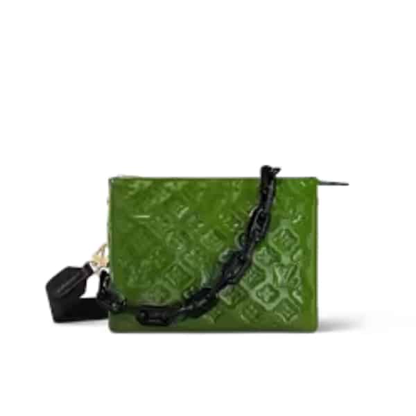 LOUIS VUITTON COUSSIN PM BAG GREEN 26CM M20565