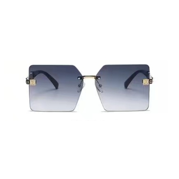 LOUIS VUITTON ONE SQUARE BLUE SUNGLASSES