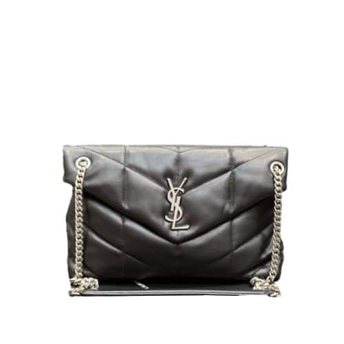 SAINT LAURENT PUFFER MEDIUM CHAIN BAG IN QUILTED 5774751EL001000