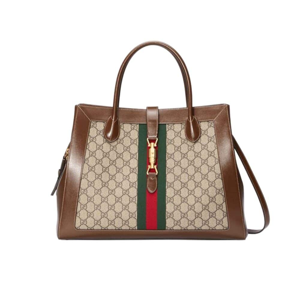 GUCCI JACKIE 1961 LARGE TOTE BAG 649015 HUHHG 8565