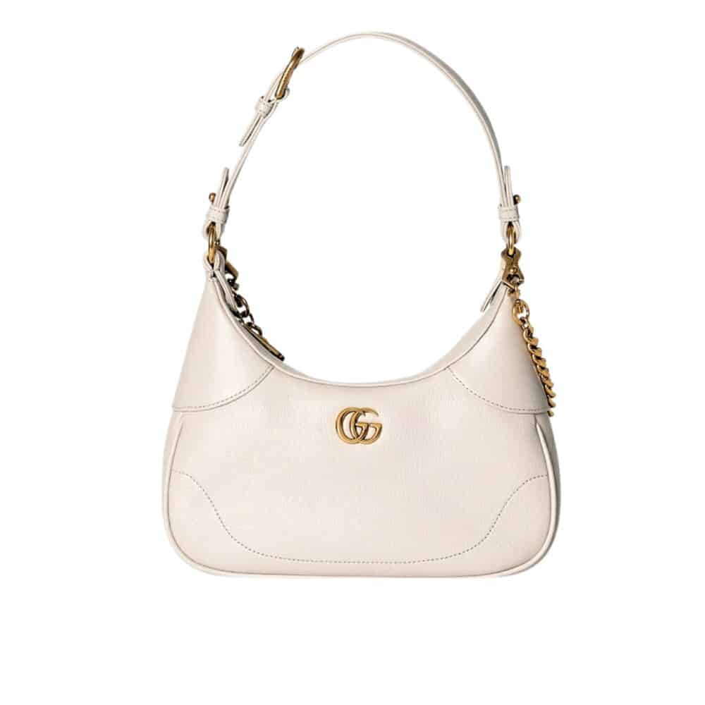 GUCCI APHRODITE SMALL SHOULDER BAG IN WHITE 25CM 731817 AABE9 9022