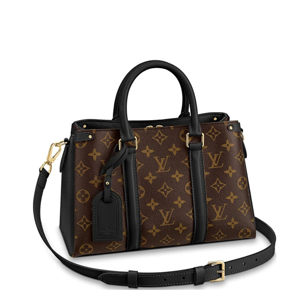 LOUIS VUITTON SOUFFLOT BB MONOGRAM CANVAS BLACK 29CM M44898