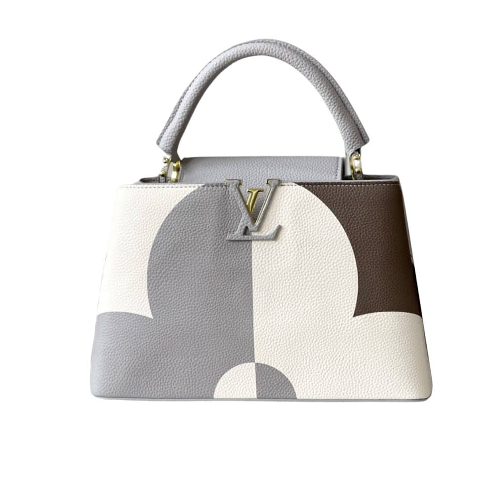 LOUIS VUITTON CAPUCINES BB GRAY 27CM M59699