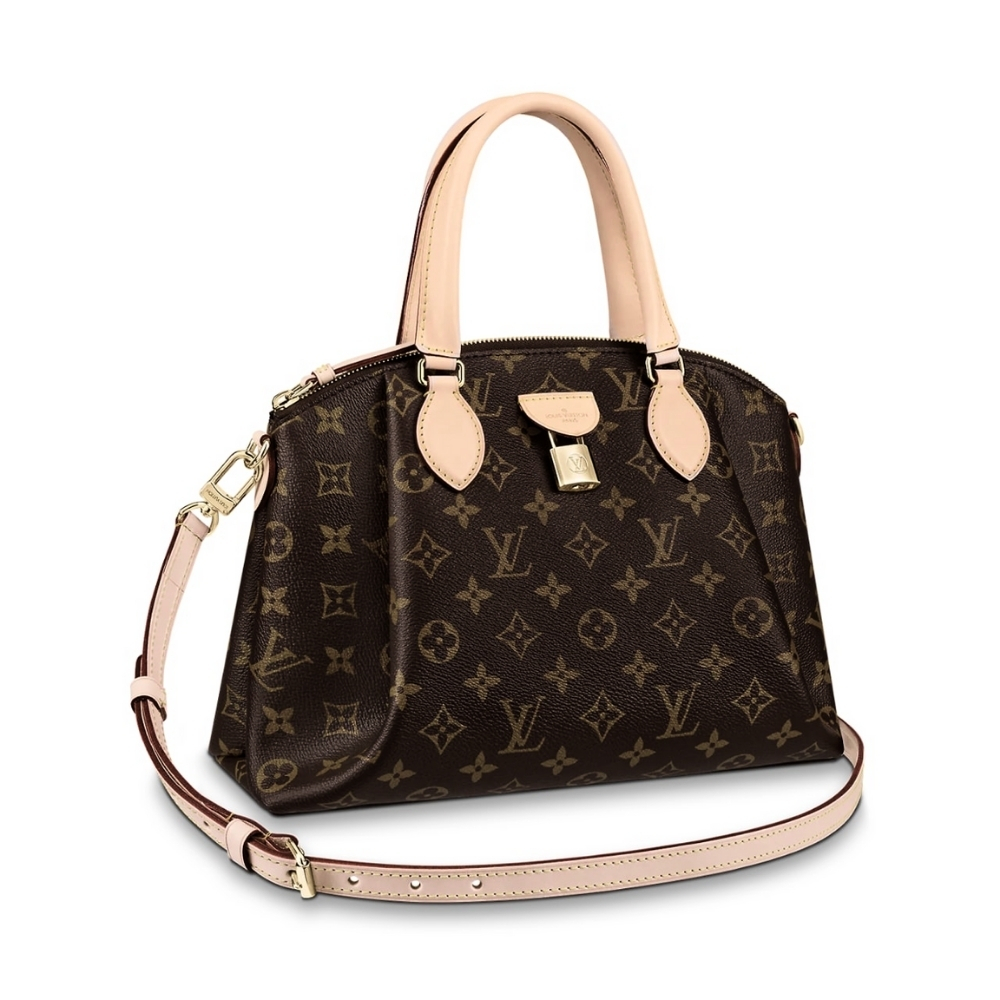 Louis Vuitton Rivoli PM Monogram Coated Canvas Brown 25Cm M44543