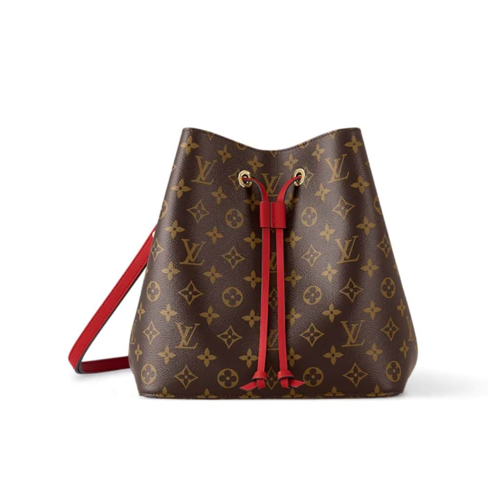 LOUIS VUITTON NÉONOÉ MM BAG RED 26CM M44021
