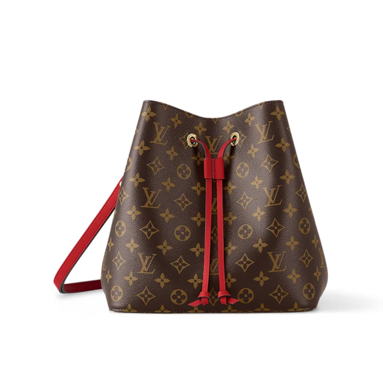 LOUIS VUITTON NÉONOÉ MM BAG RED 26CM M44021