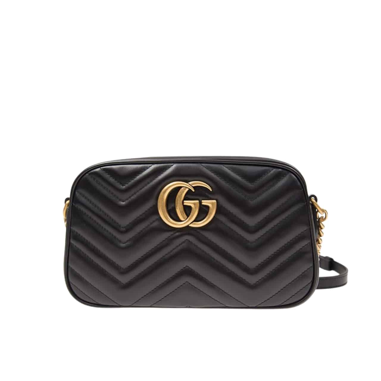GUCCI MARMONT SMALL MATELASSE SHOULDER BAG 447632 DTD1T 1000