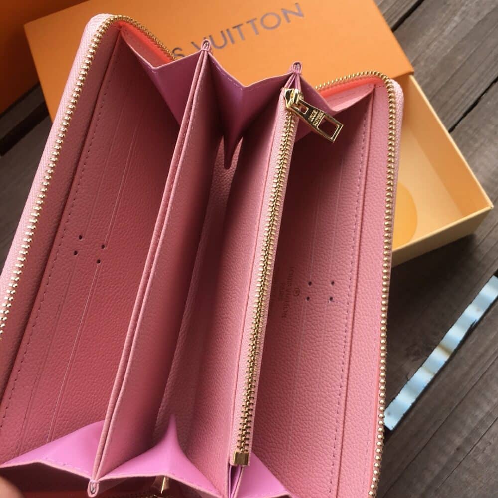 LOUIS VUITTON ZIPPY WALLET MONOGRAM PINK - Image 8