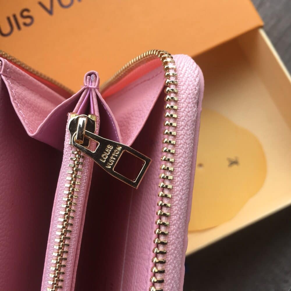 LOUIS VUITTON ZIPPY WALLET MONOGRAM PINK - Image 6