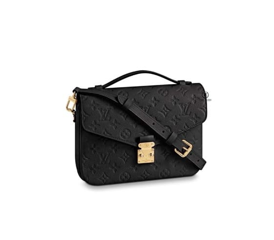 LOUIS VUITTON MONOGRAM CANVAS POCHETTE MÉTIS BLACK 25CM