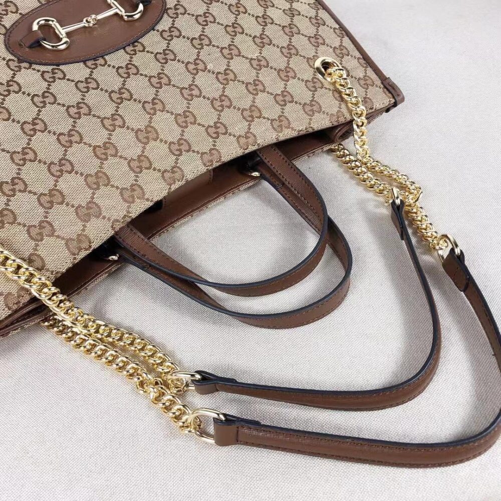 GUCCI HORSEBIT 1955 SHOULDER MEDIUM TOTE BAG 623694 - Image 5