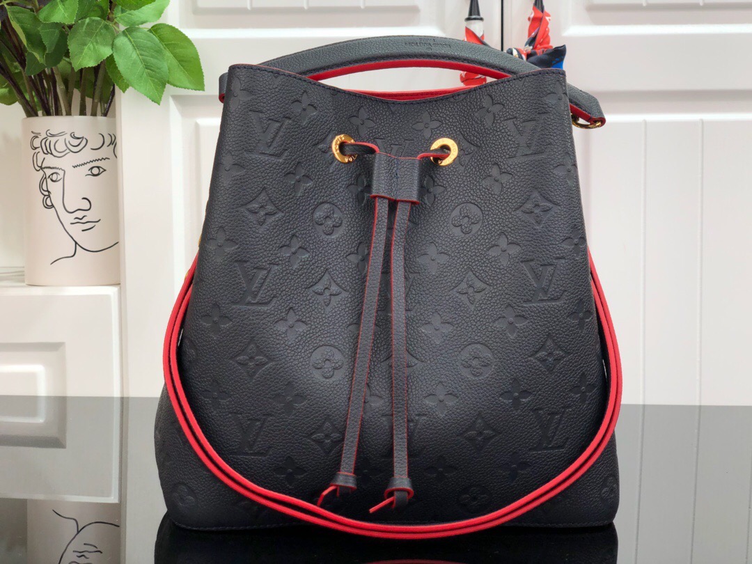 LOUIS VUITTON NÉONOÉ MM BUCKET 26CM NAVY BLUE M45306 - Image 2