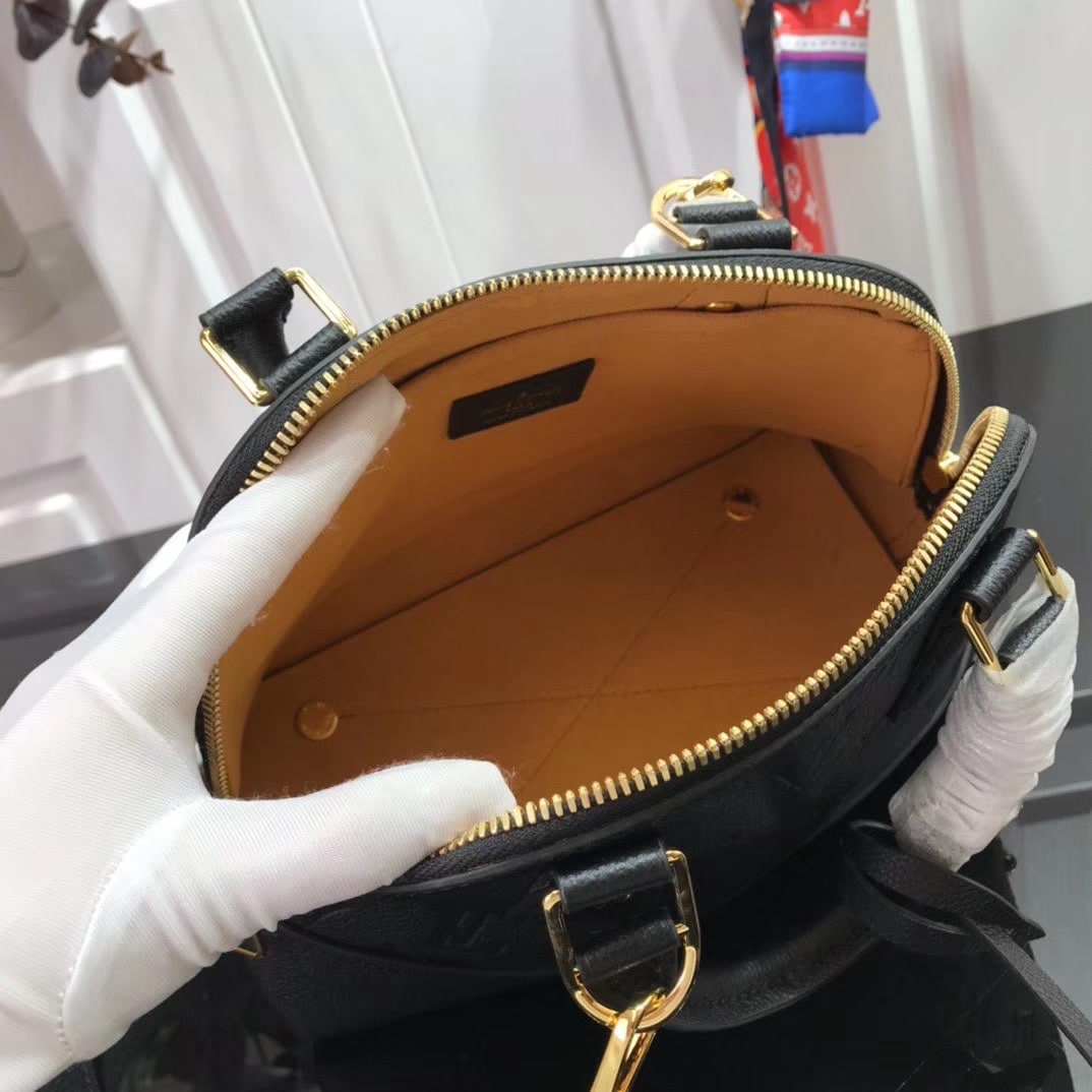 LOUIS VUITTON NEO ALMA PM 35CM BLACK M44832 - Image 7