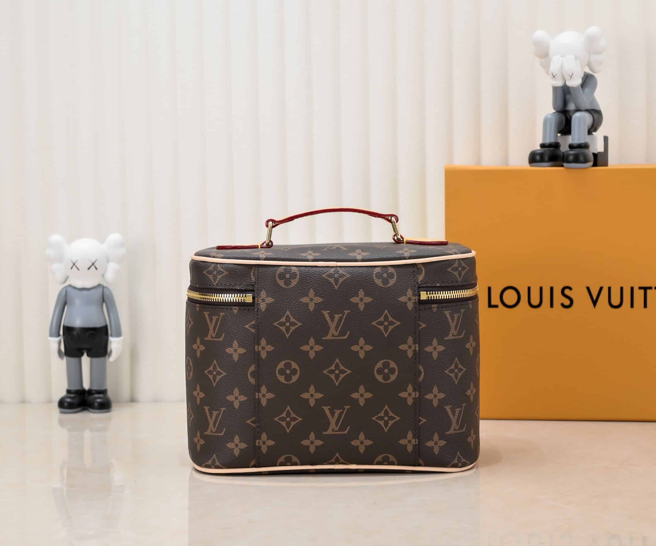 LOUIS VUITTON NICE BB MONOGRAM CANVAS BROWN 24CM M42265 - Image 3