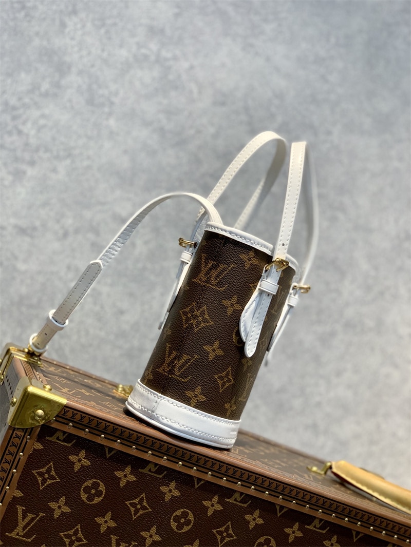 LOUIS VUITTON NANO LOCKME BUCKET 17CM M81489 - Image 3