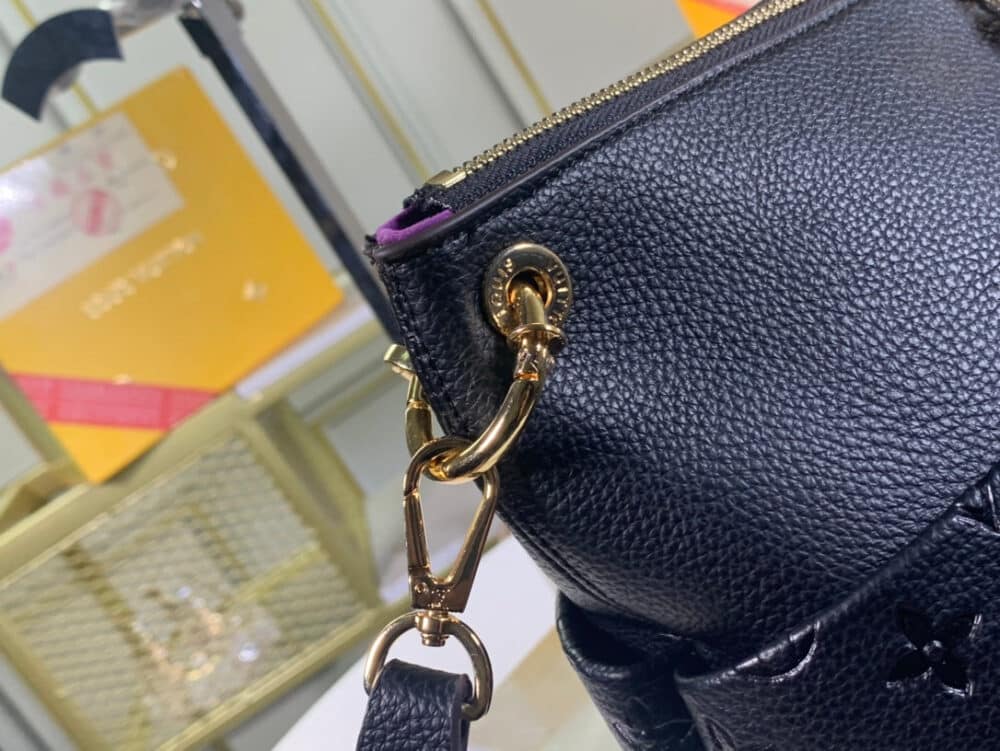 LOUIS VUITTON MAIDA HOBO BAG BLACK 32CM M45522 - Image 4