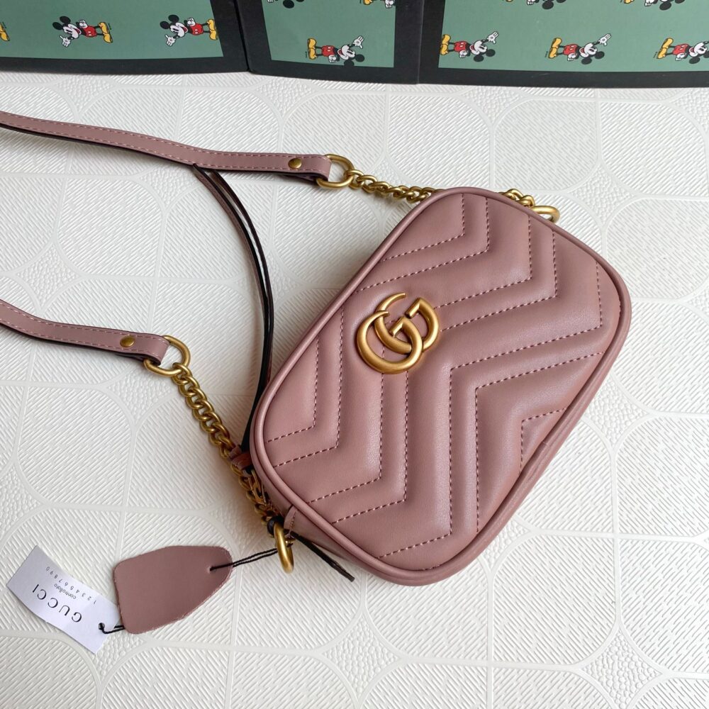 GUCCI MARMONT SMALL MATELASSE SHOULDER BAG 447632 DTD1T 5729 - Image 3