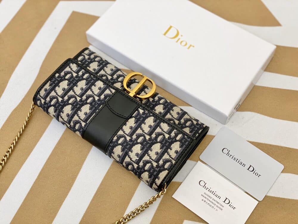 Alternative view of DIOR 30 MONTAIGNE POUCH OBLIQUE JACQUARD 19CM M9206UTZQ