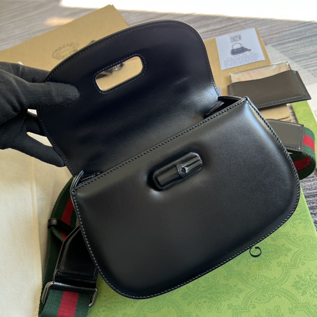 Gucci Bamboo 1947 small top handle bag 675797 10ODP 1060 - Image 3