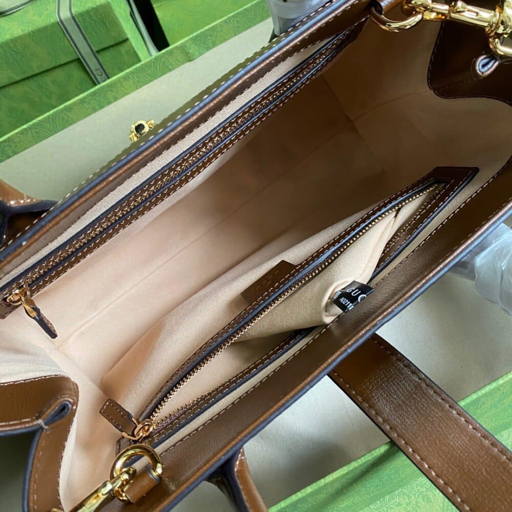 GUCCI JACKIE 1961 MEDIUM TOTE BAG 649016 HUHHG 8565 - Image 3
