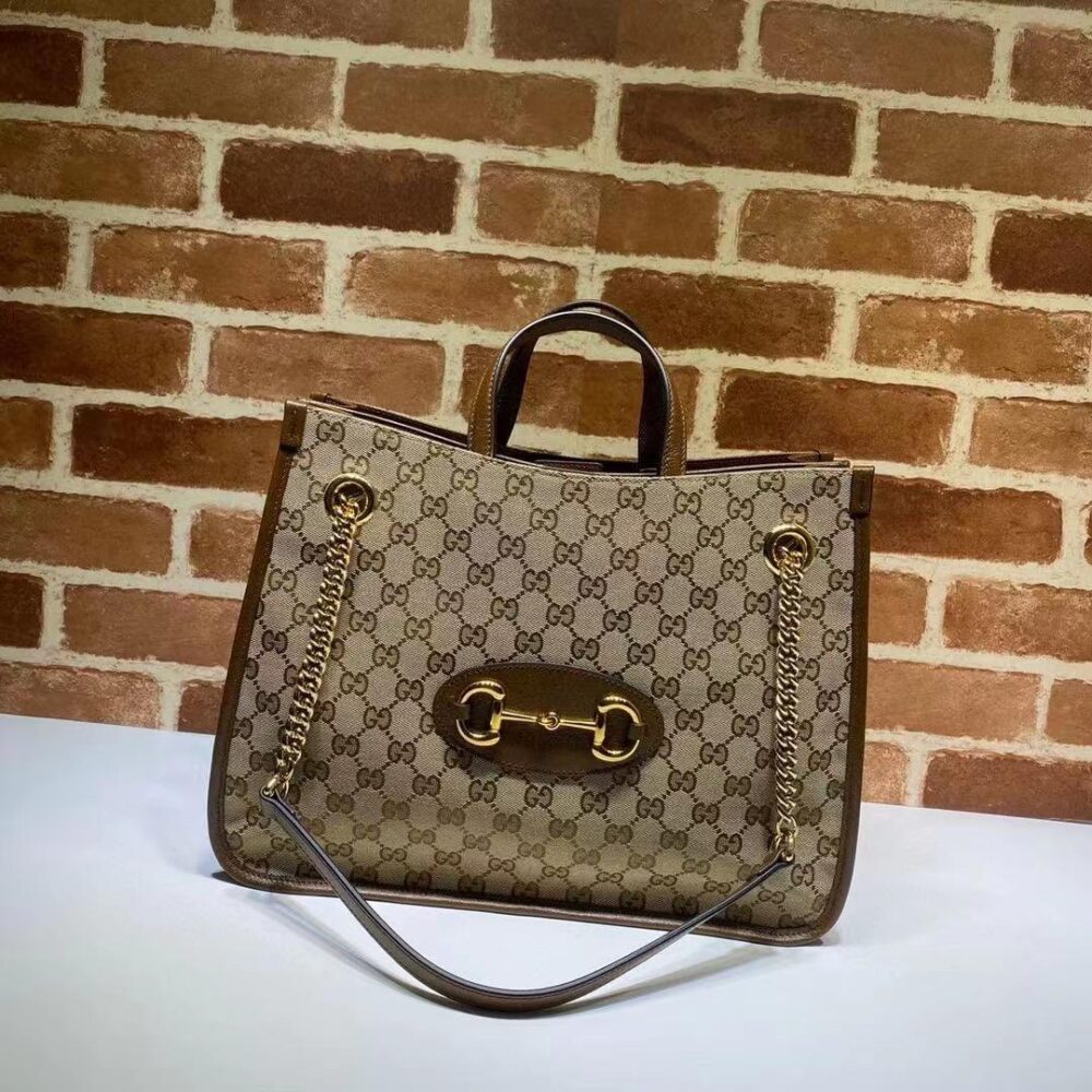 GUCCI HORSEBIT 1955 SHOULDER MEDIUM TOTE BAG 623694 - Image 9