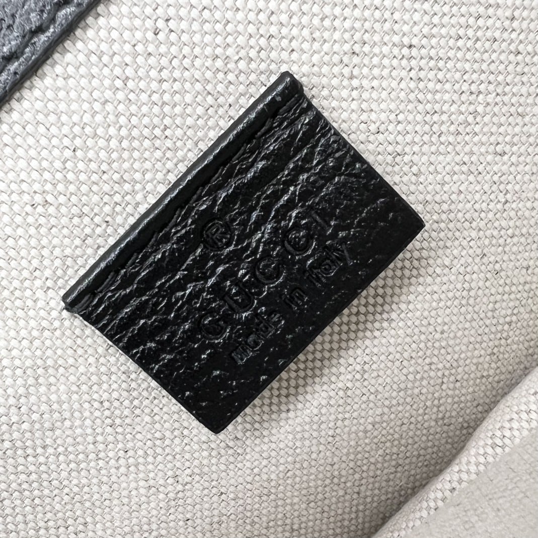 GUCCI DIONYSUS SMALL GG SHOULDER BAG BLACK 25CM 499623 UN3BN 1274 - Image 7