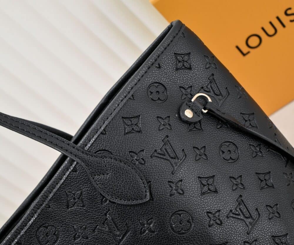 LOUIS VUITTON NEVERFULL MM BLACK 32CM M45685 - Image 4