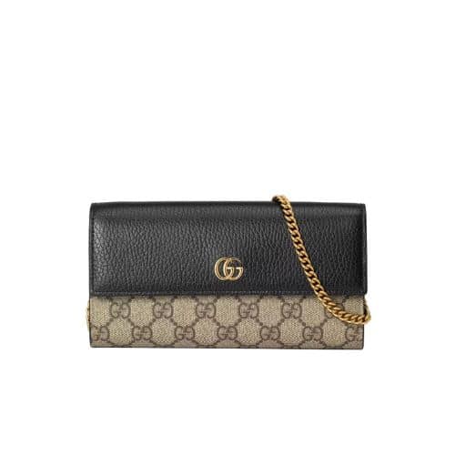 GUCCI GG MARMONT WALLET WITH CHAIN BEIGE 19CM 546585 17WAG 1283