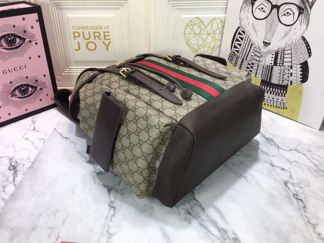 GUCCI OPHIDIA GG MEDIUM LARGE BACKPACK 40CM 598140 HUHAT 8564 - Image 6