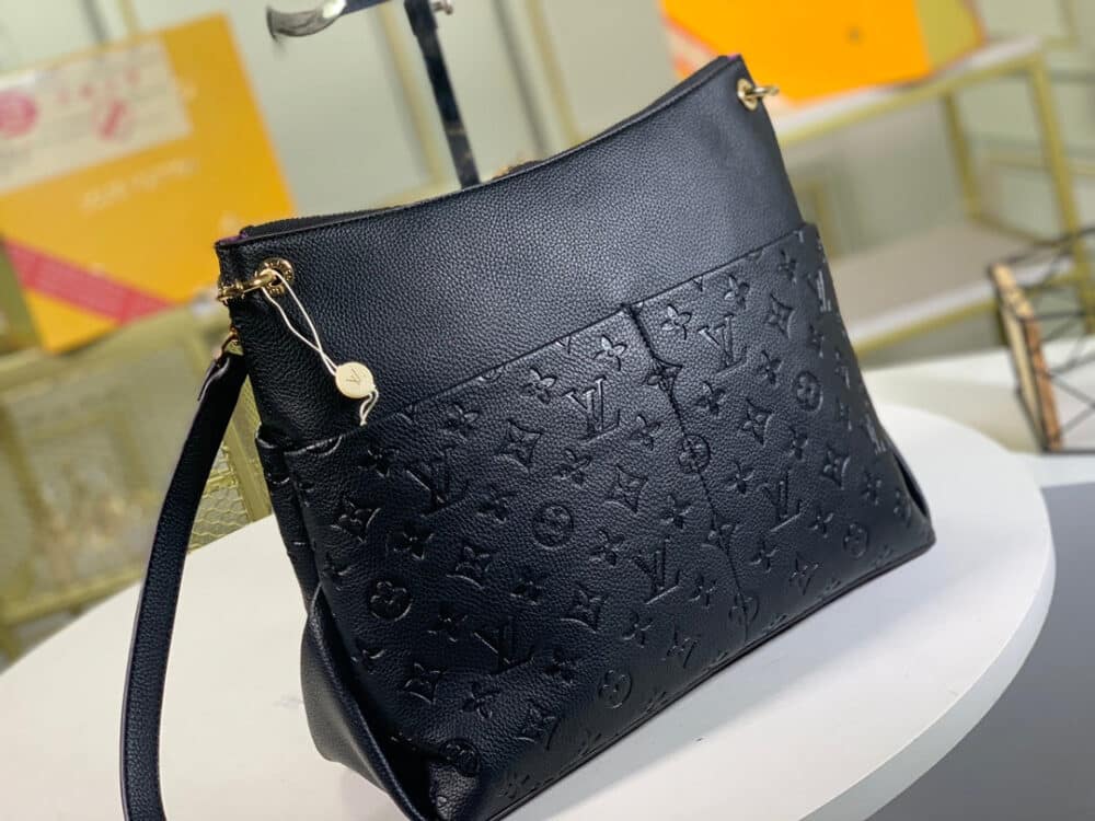 LOUIS VUITTON MAIDA HOBO BAG BLACK 32CM M45522 - Image 6