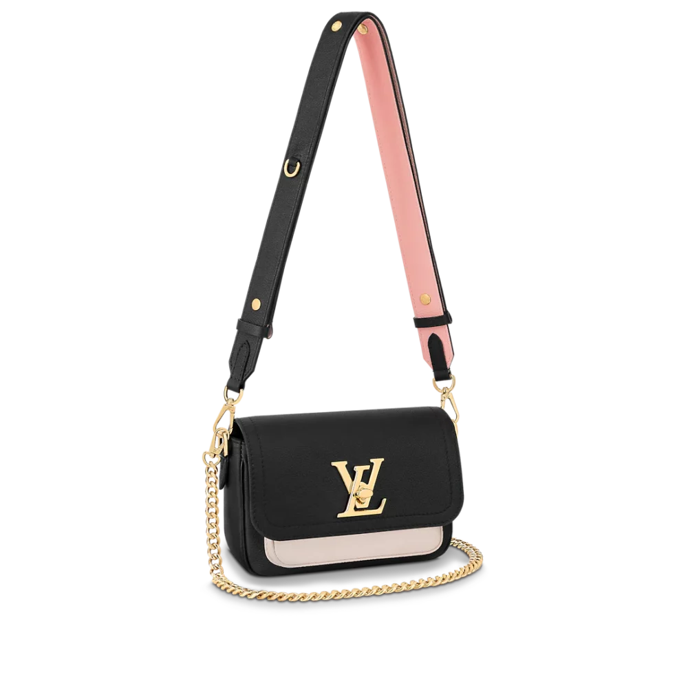 LOUIS VUITTON LOCKME TENDER 19CM BLACK M58557