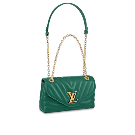 LOUIS VUITTON NEW WAVE CHAIN 24CM GREEN M58664