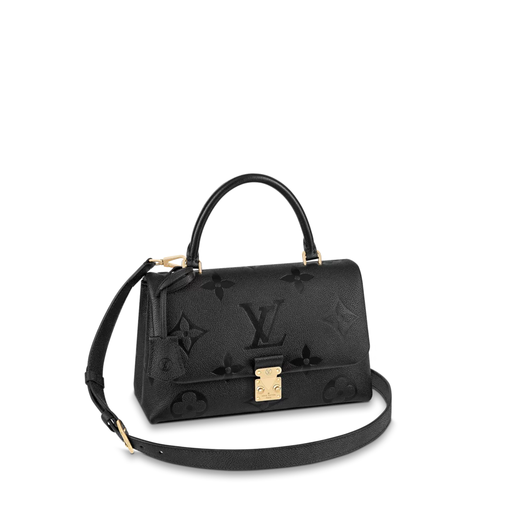 LOUIS VUITTON MADELEINE MM 30CM BLACK M45976