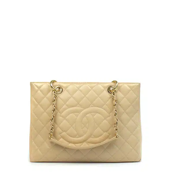 CHANEL BOLSA GRAND TOTE BEIGE 33CM