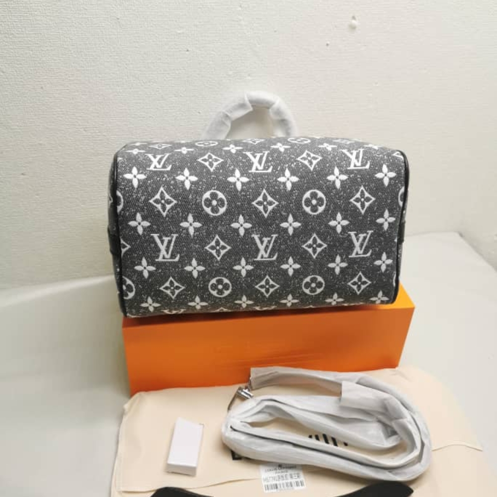 LOUIS VUITTON SPEEDY BANDOULIÈRE 25 GREY 25CM M21464 - Image 3