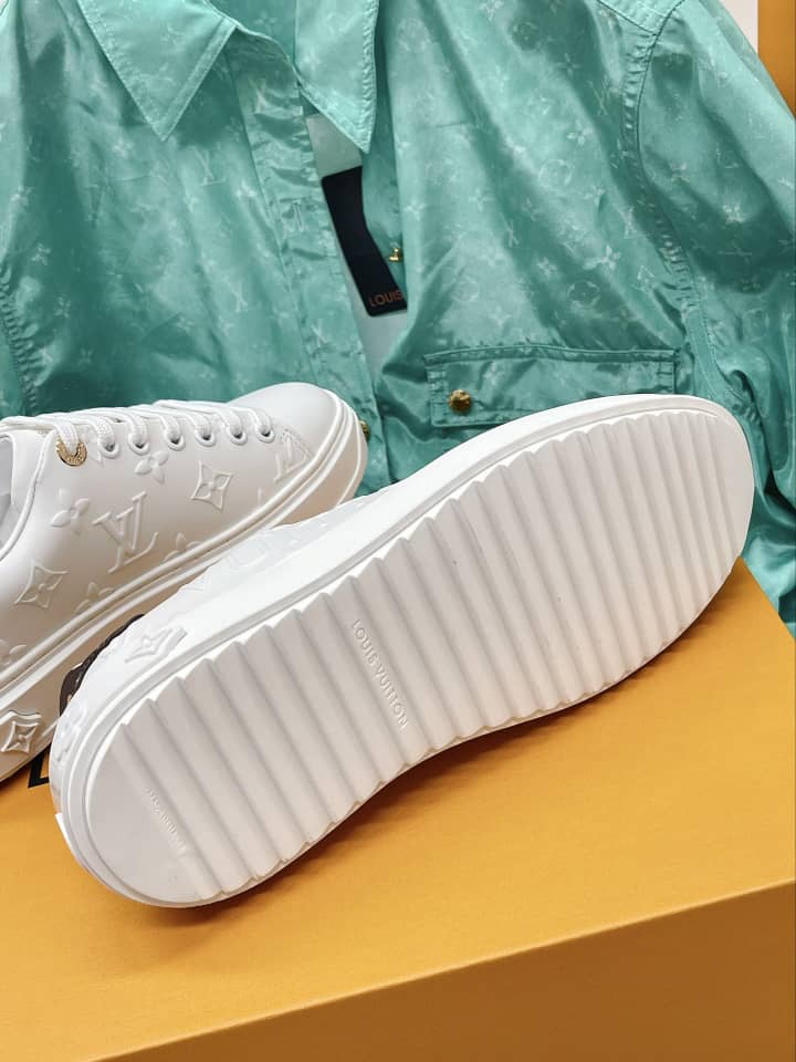 Alternative view of LOUIS VUITTON TIME OUT SNEAKER MONOGRAM WHITE 1AAP6H